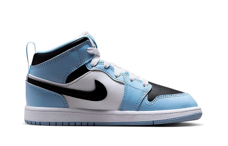 Кроссовки для баскетбола Jordan Air Jordan 1 Mid "Ice Blue" - изображение 3