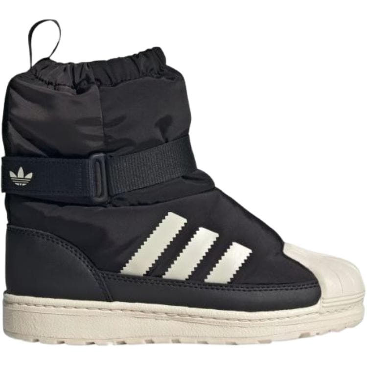 Adidas Originals SUPERSTAR 360 Водонепроницаемые высокие ботинки черного цвета для детей - изображение 2
