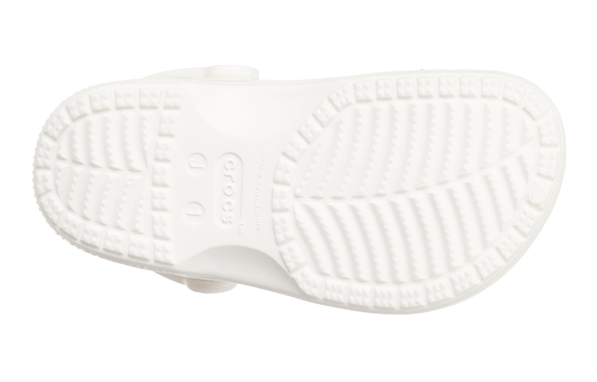 Сандалии Crocs Baya Clog противоскользящие устойчивые к истиранию детские сандалии белые для детей - изображение 5