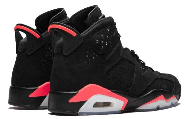 Кроссовки для баскетбола Jordan Air Jordan 6 Retro Infrared Black GS - изображение 5