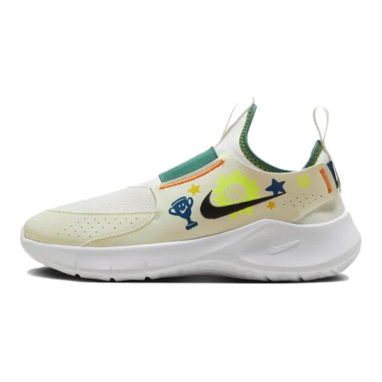 Кроссовки Nike Flex Runner 3 Low Топ Детские беговые кроссовки Бежевый Детский - изображение 1