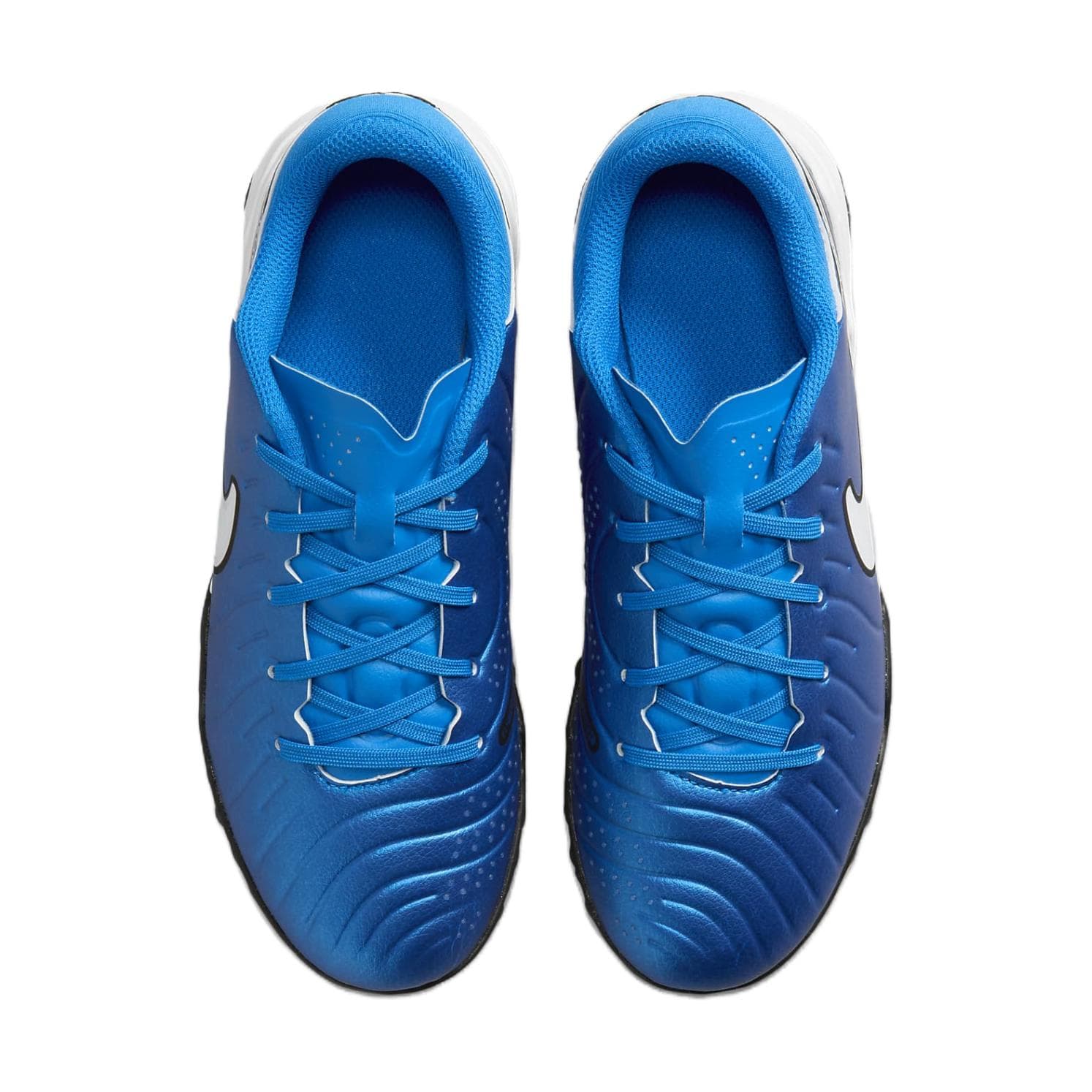 Бутсы Nike Tiempo Legend 10 Low Топ Детская футбольная обувь Синяя Детская - изображение 3