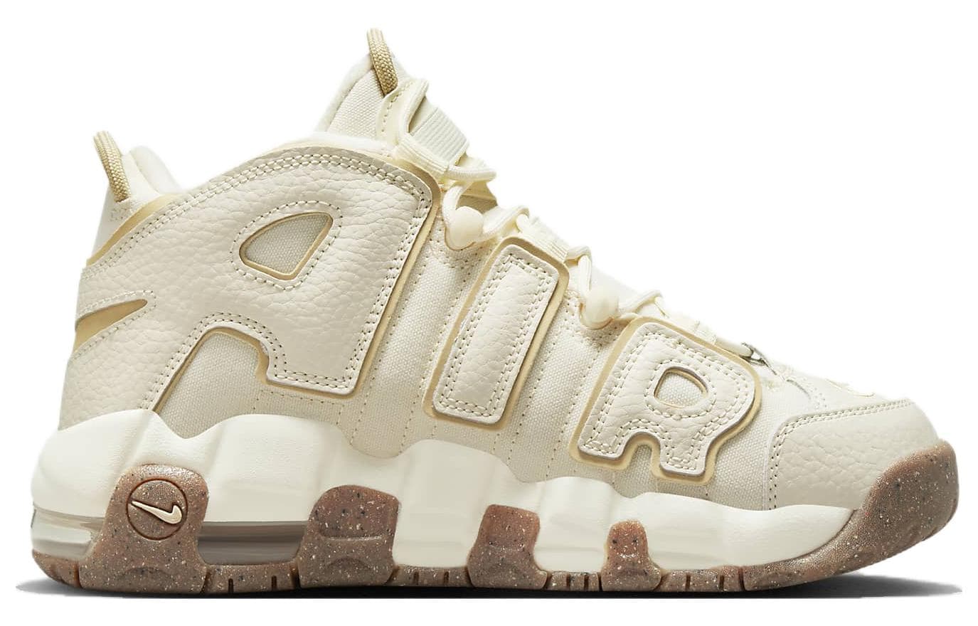 Кроссовки для баскетбола Nike Air More Uptempo "Coconut Milk" GS - изображение 4