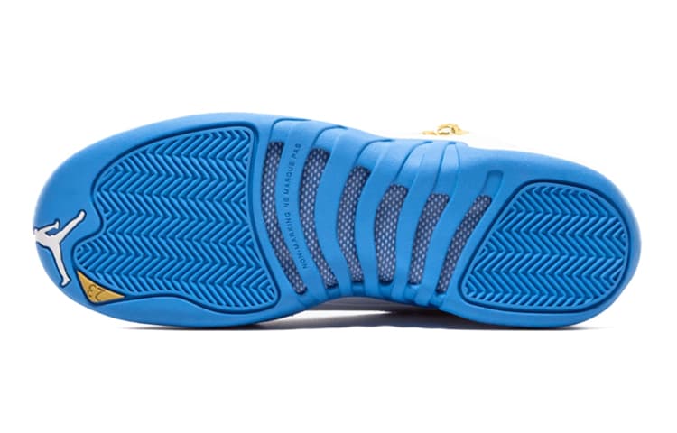 Кроссовки для баскетбола Jordan Air Jordan 12 Retro University Blue GS 2016 - изображение 7