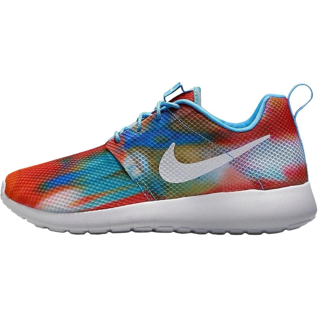 Кроссовки Nike Roshe One противоскользящие устойчивые к истиранию низкие беговые кроссовки красный синий детские - изображение 1