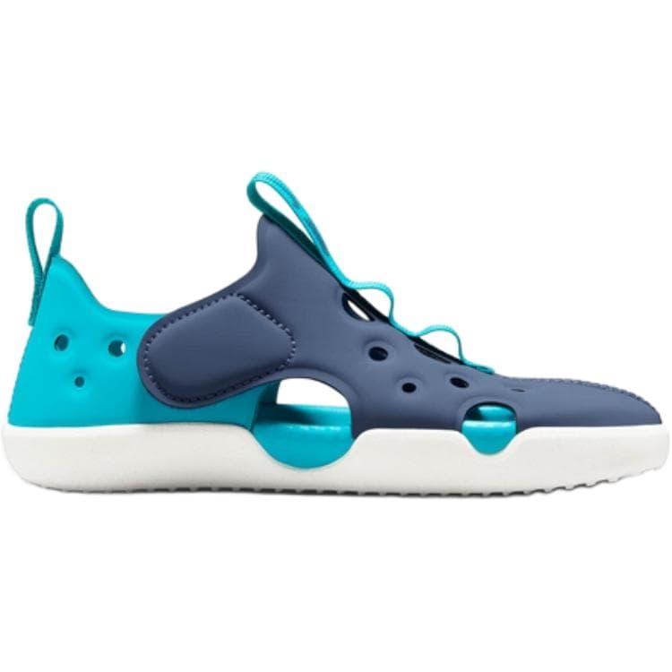 Сандалии Nike Sunray Protect 4 Low Топ Сандалии Синие Зеленые Детские - изображение 3