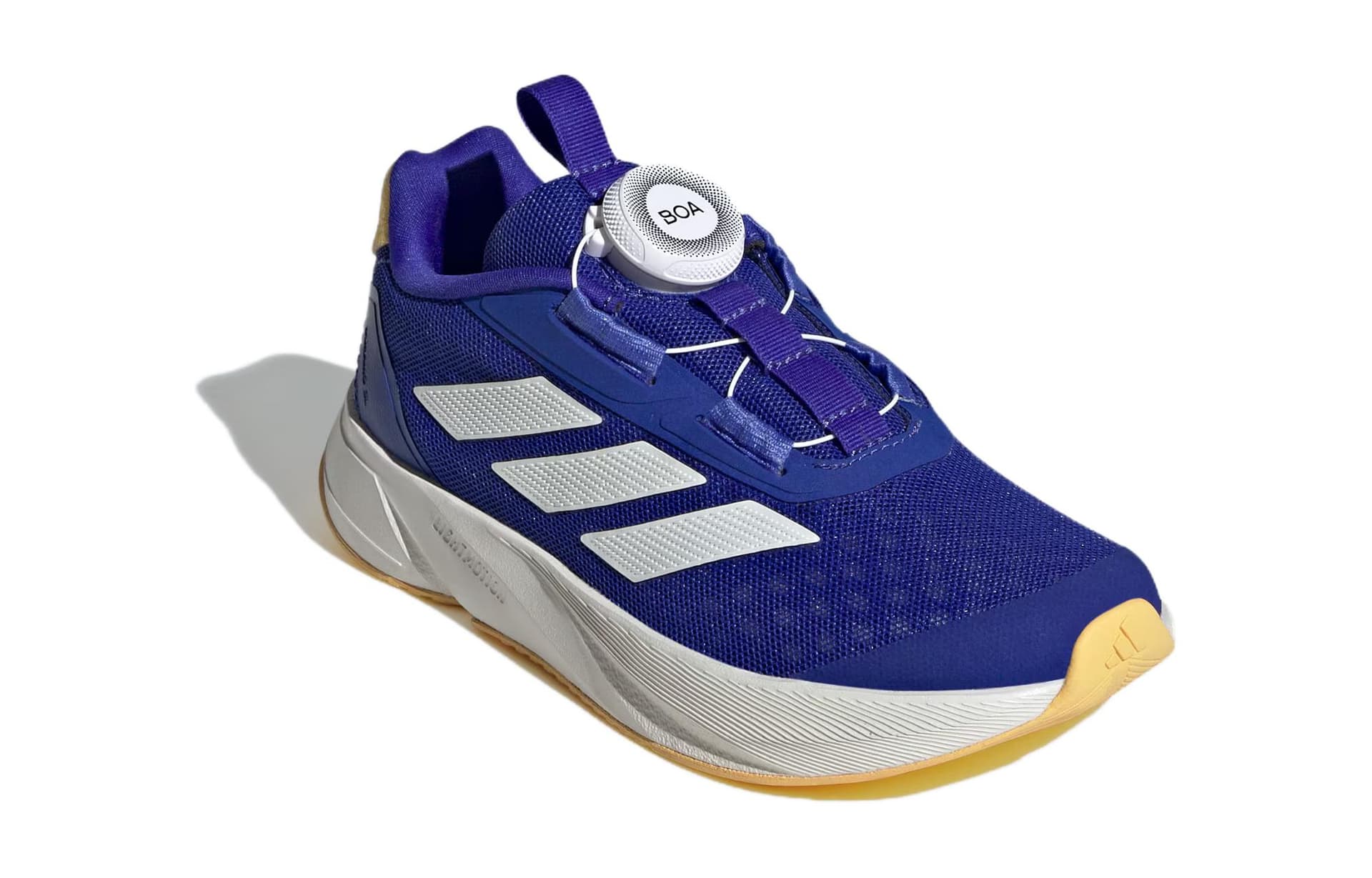 Кроссовки Adidas Duramo Sl Амортизация Дышащий Низкий Верх Повседневная Обувь Темно-Синий Детский - изображение 3