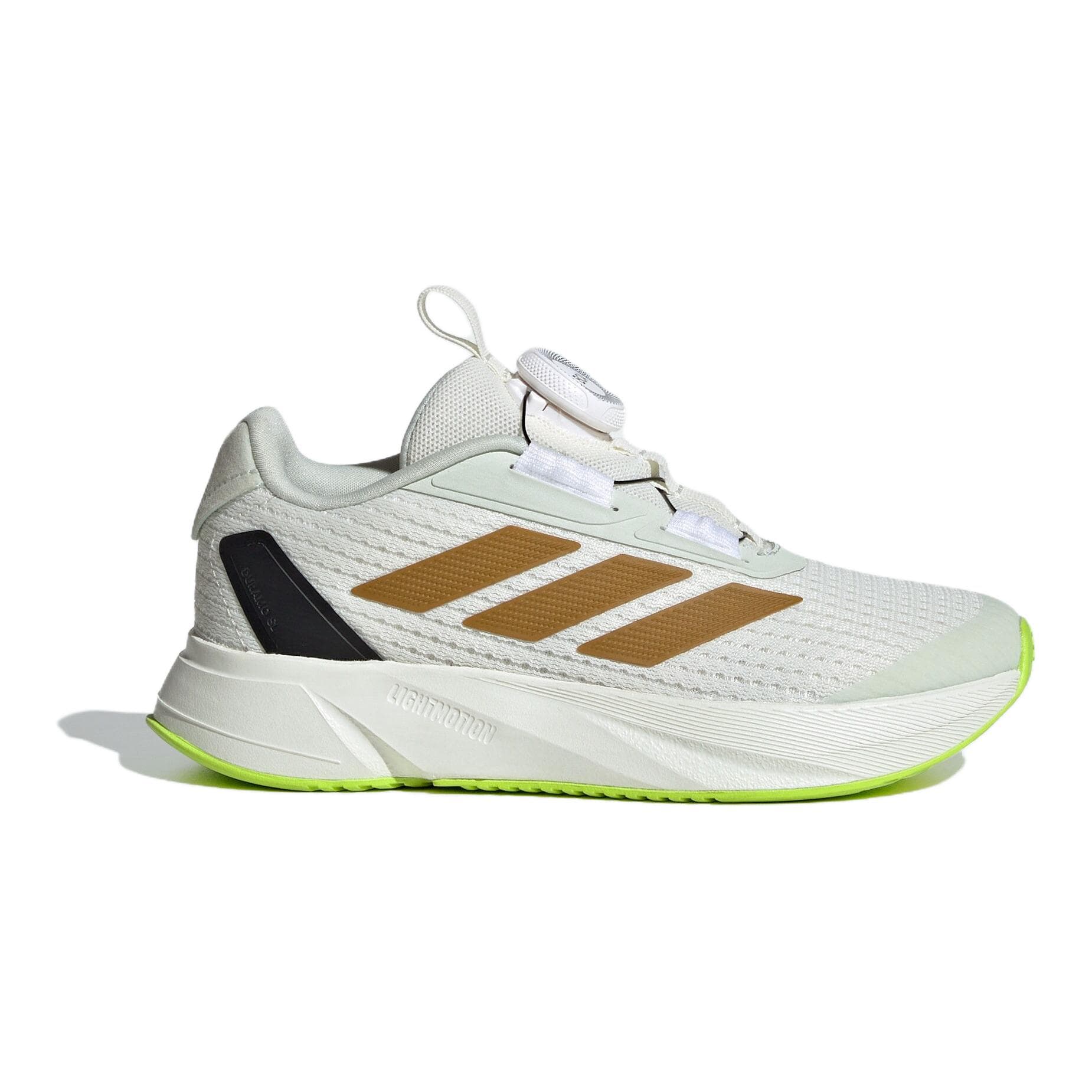 Кроссовки Adidas Duramo Sl Устойчивый к истиранию Дышащий Низкий Верх Детская Беговая Обувь Белый Зеленый Малыш - изображение 3