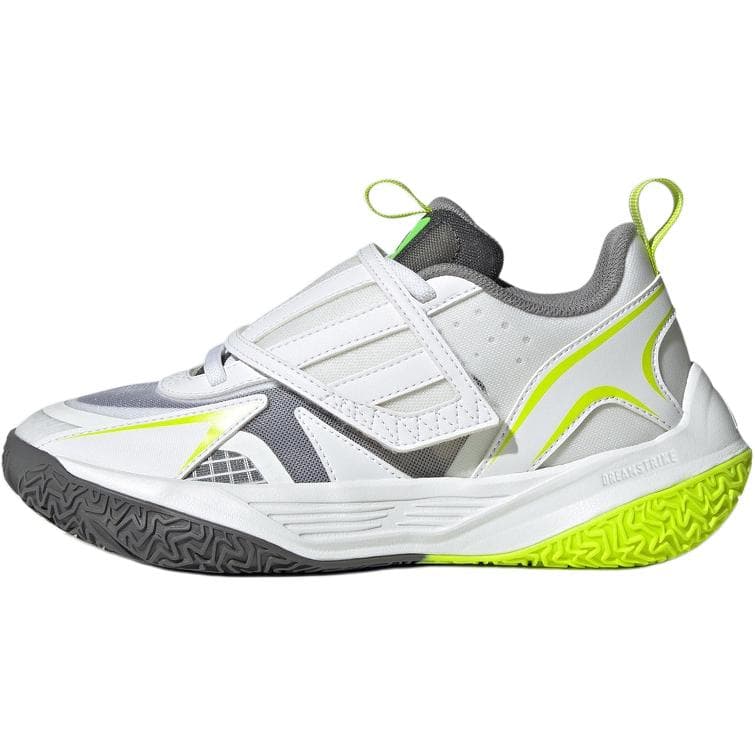 Кроссовки для баскетбола Adidas XENOBURST Противоскользящие устойчивые к истиранию низкие детские баскетбольные кроссовки белый серый зеленый - изображение 1