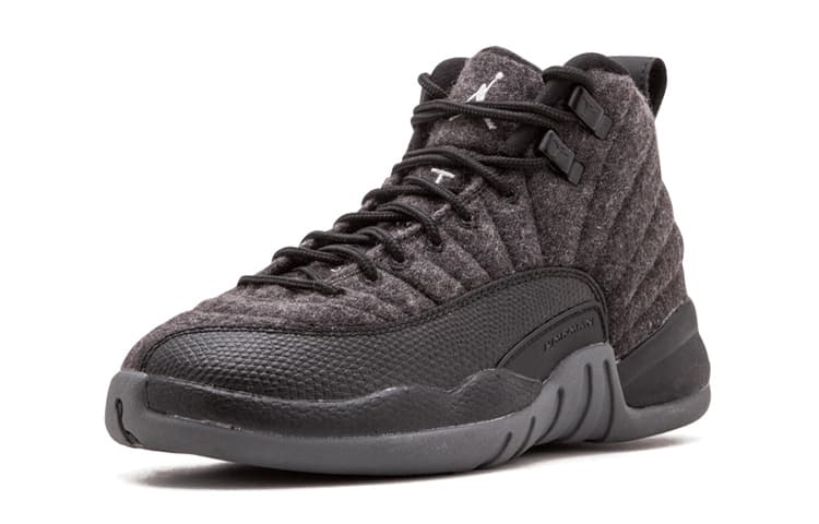 Кроссовки для баскетбола Jordan Air Jordan 12 Retro Wool GS - изображение 3