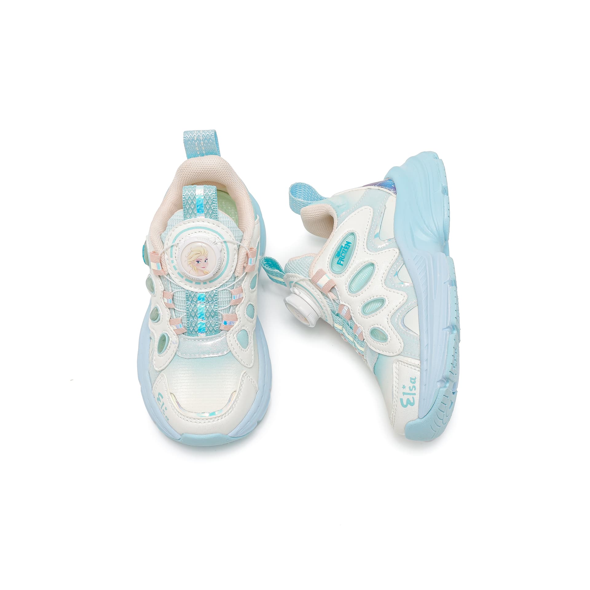 Кроссовки DISNEY FROZEN Синтетическая кожа текстиль устойчивый к истиранию амортизация и легкость низкий топ беговые кроссовки - изображение 3
