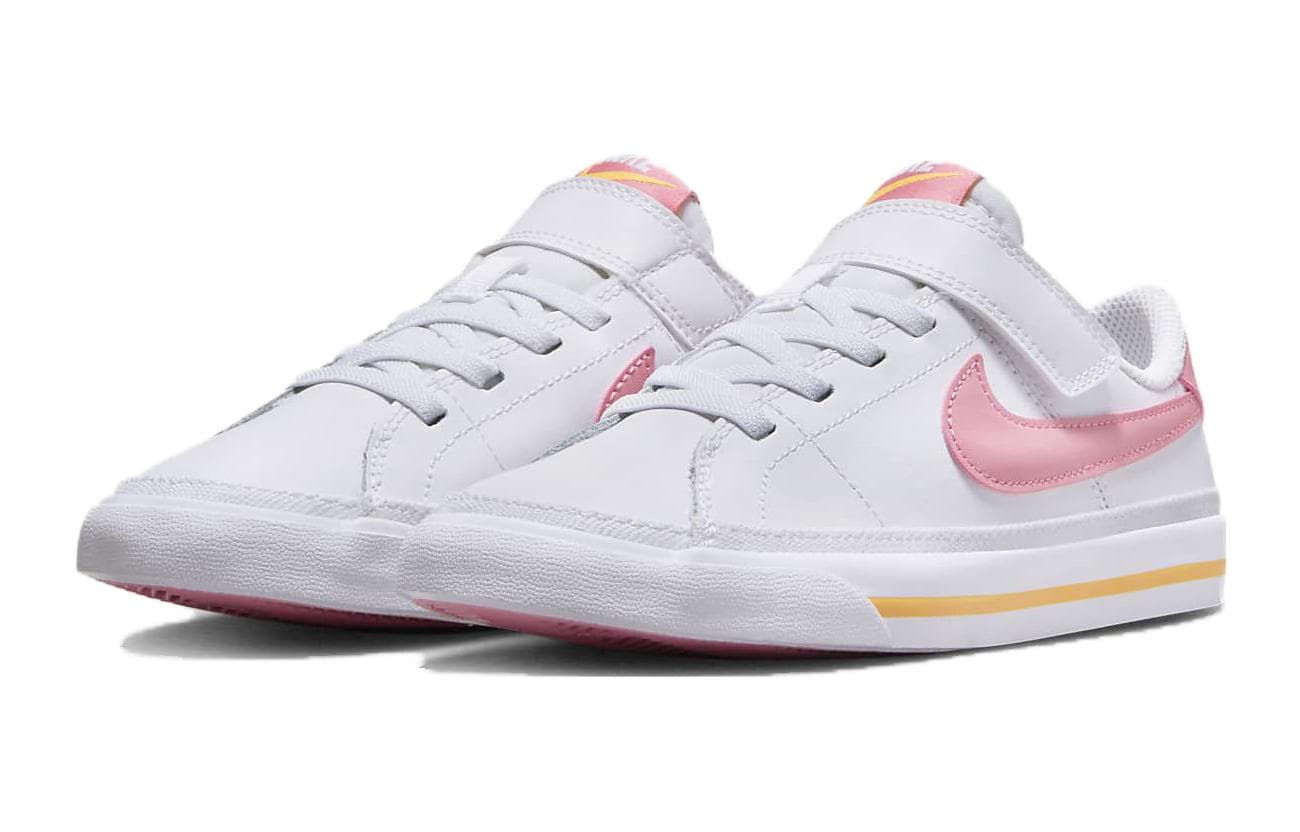 Кроссовки Nike Куртка Legacy Противоскользящая Устойчивая к Износу Низкий Топ Детская Скейтбординг Обувь Белый - изображение 3