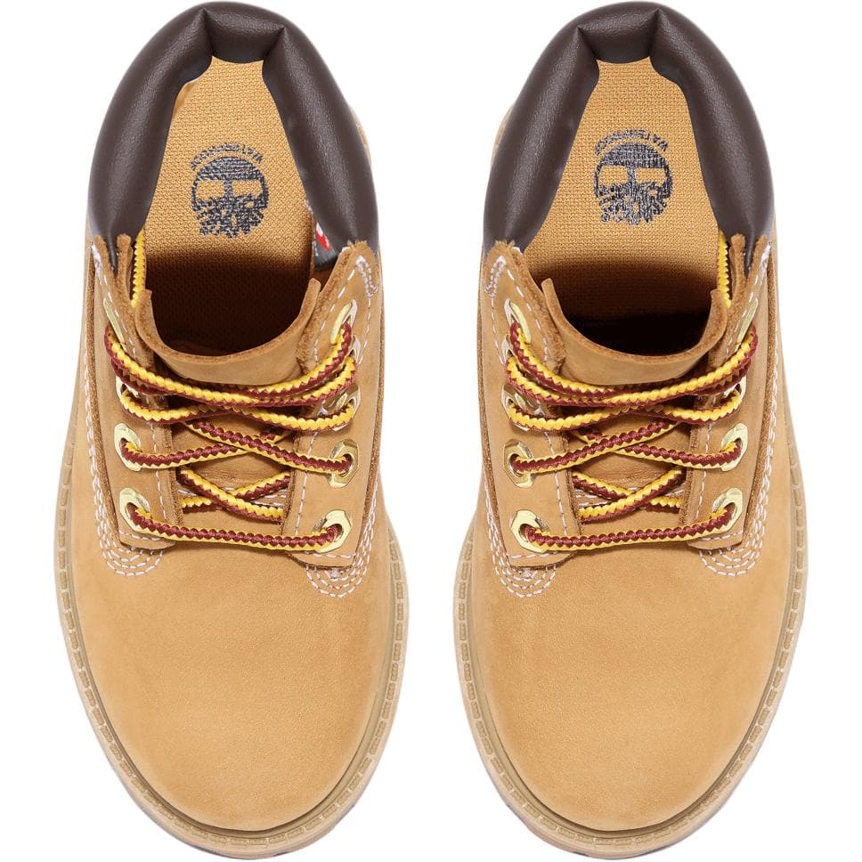 Timberland Противоскользящие Износостойкие Высокие Детские ботинки Желтые Детские для возраста 3-7 лет - изображение 4