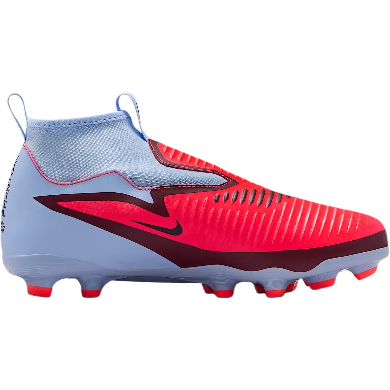 Бутсы Детские футбольные бутсы Nike Phantom 6 High Топ красные и синие для детей - изображение 2