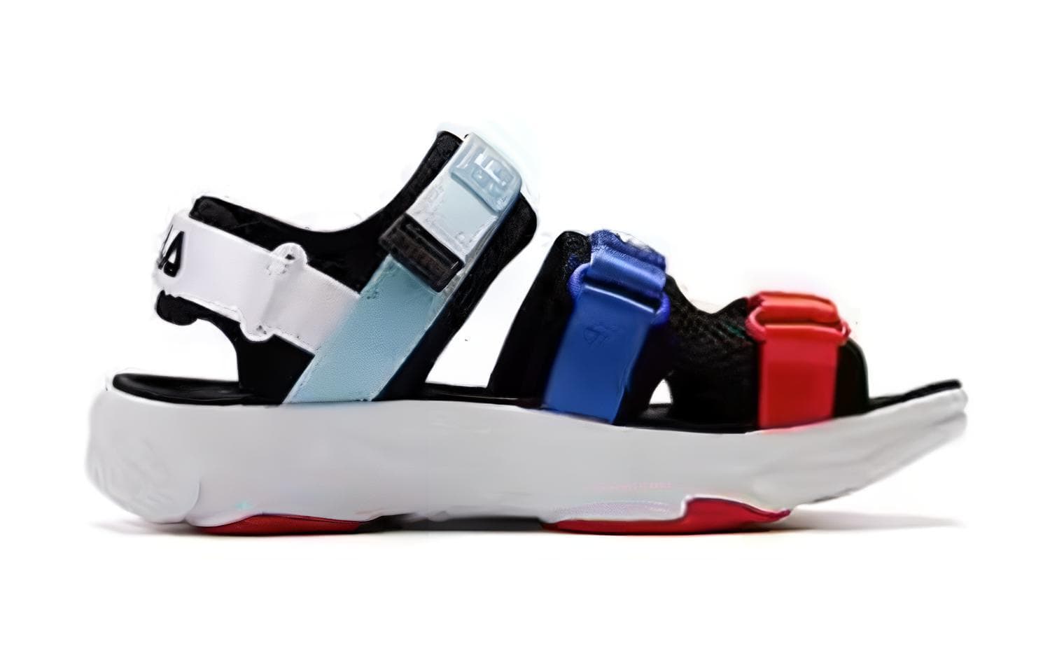 Сандалии FILA KIDS Анти-КИК Анти-КИК Детские сандалии Черный Пламя Красный - изображение 2