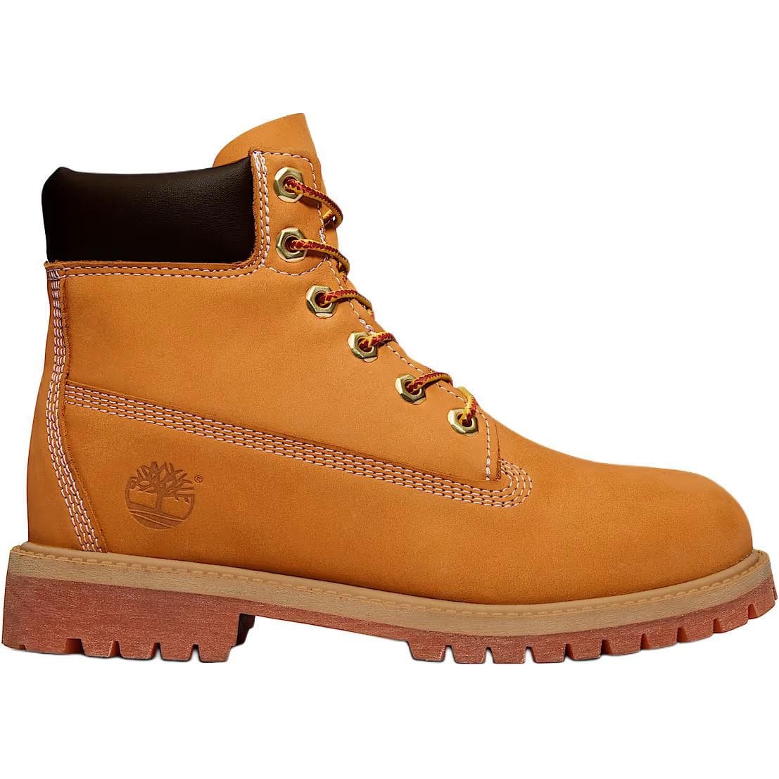 Timberland Премиум Кожаные Антислип Резистентные к Износу Детские Ботинки Коричневые Подростковые - изображение 2