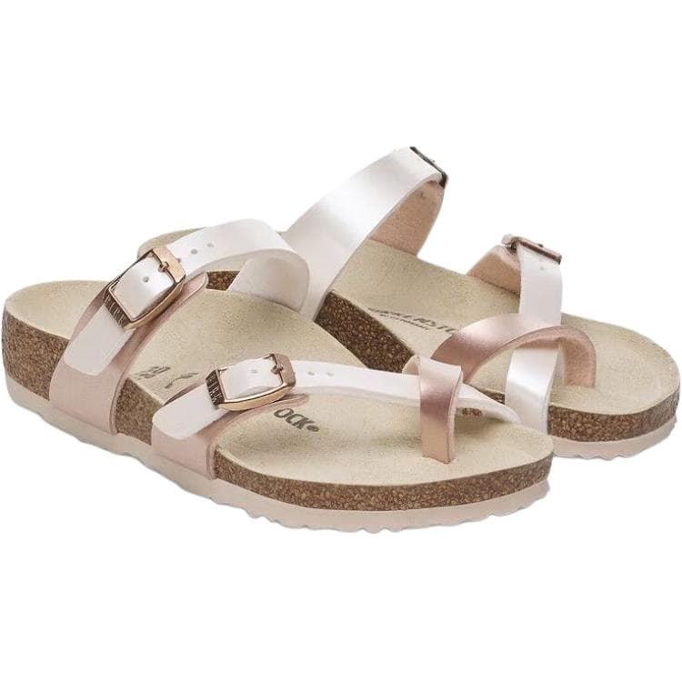 Сандалии Birkenstock Mayari Износостойкие Низкие Детские Сандалии Розовые Малыш - изображение 3