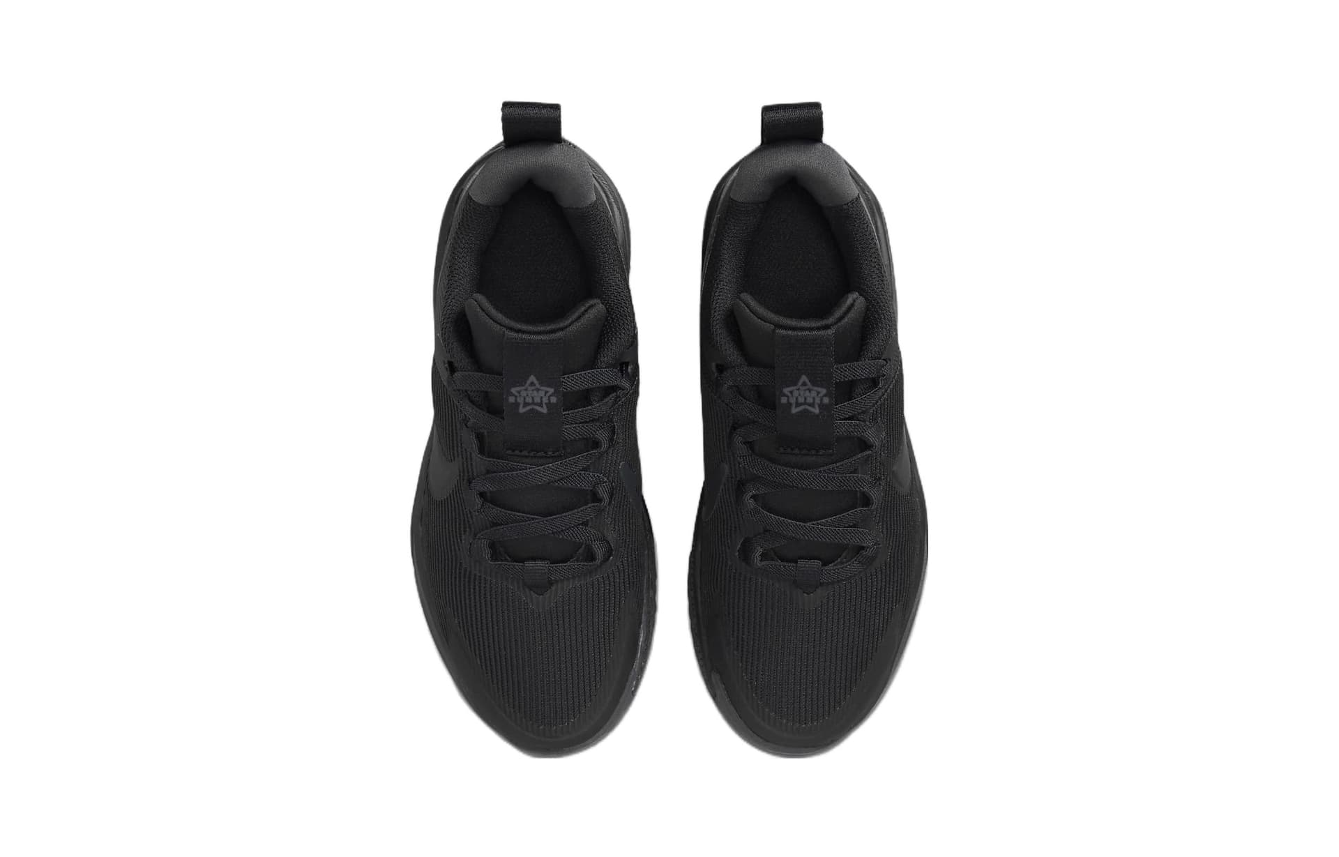 Кроссовки Nike Star Runner 4 противоскользящие низкие детские беговые кроссовки черного цвета для детей 3-7 лет - изображение 4