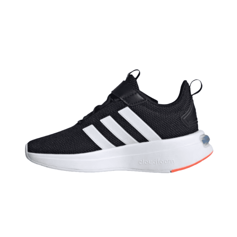 Кроссовки Adidas RACER TR23 Противоскользящие и Дышащие Низкие Кеды для Детей Lifestyle Черные Белые Неоновые Красные Детские - изображение 2