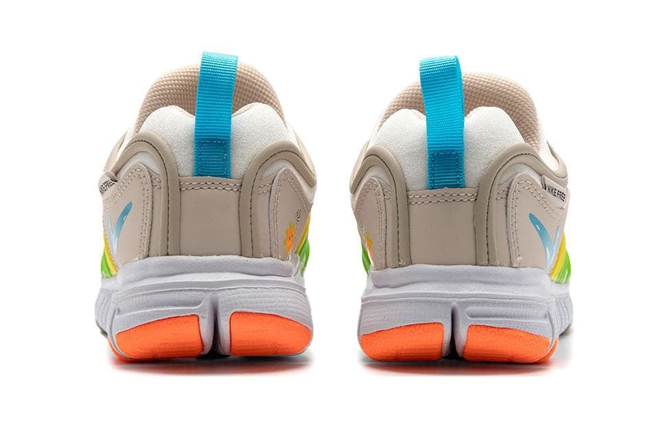 Кроссовки Nike Dynamo Free Устойчивый к истиранию Низкий топ Детская беговая обувь Многоцветная Детская - изображение 3