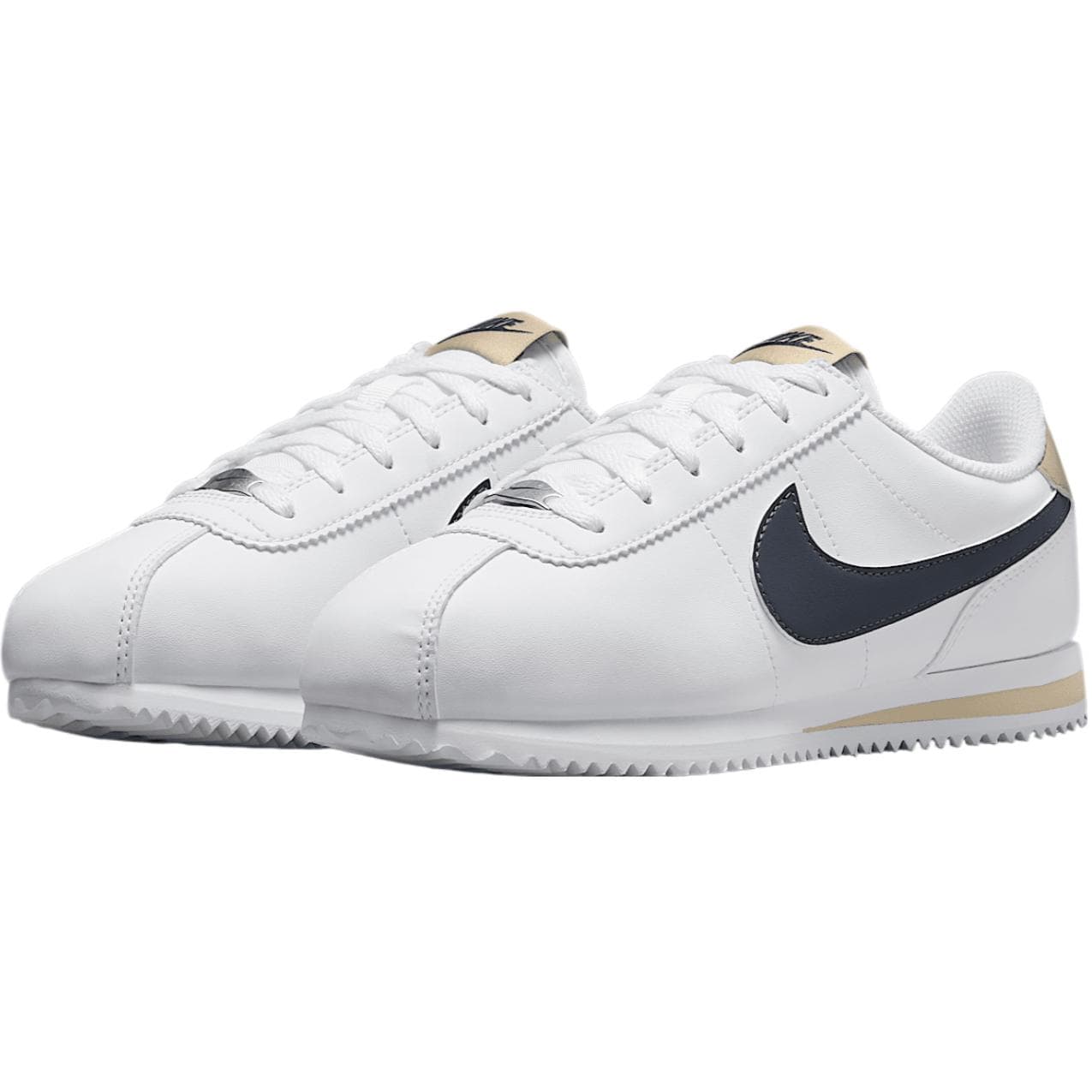 Кроссовки Nike Cortez Low Топ Детские Лайфстайл Обувь Белый Детский - изображение 3