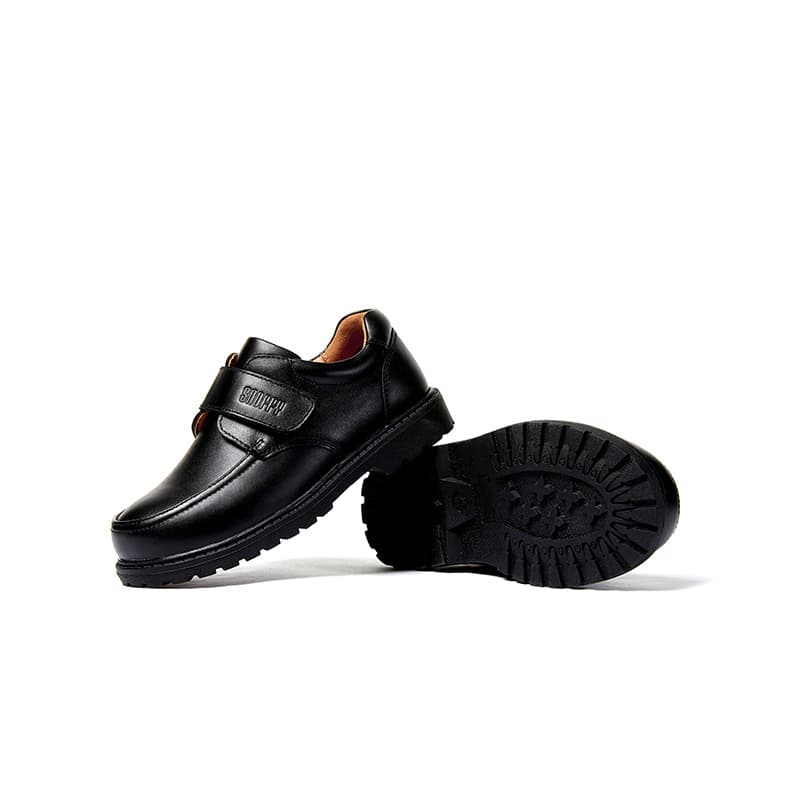 Snoffy Детская кожаная обувь Low Top Черный Kids - изображение 5
