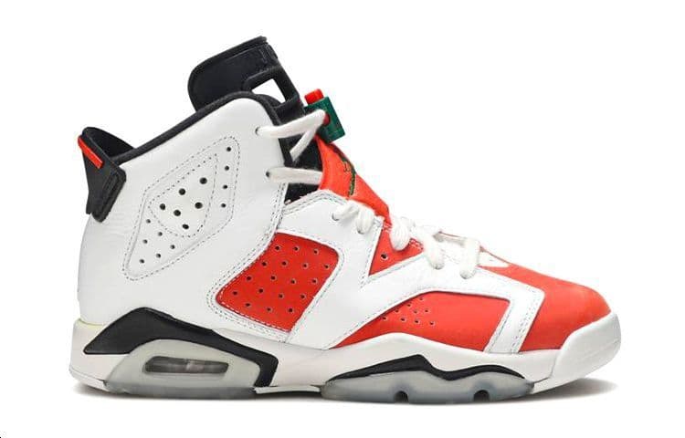 Кроссовки для баскетбола Jordan Air Jordan 6 Retro Gatorade Like Mike White GS - изображение 4