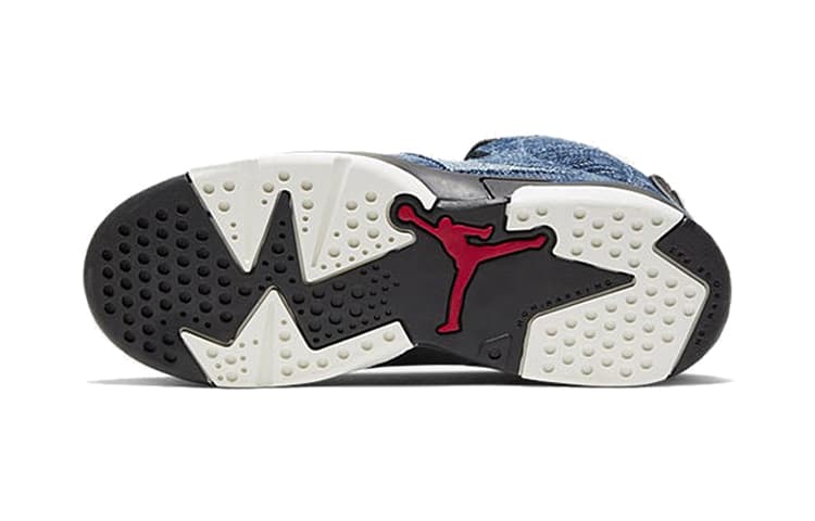 Кроссовки для баскетбола Jordan Air Jordan 6 Washed Denim - изображение 5