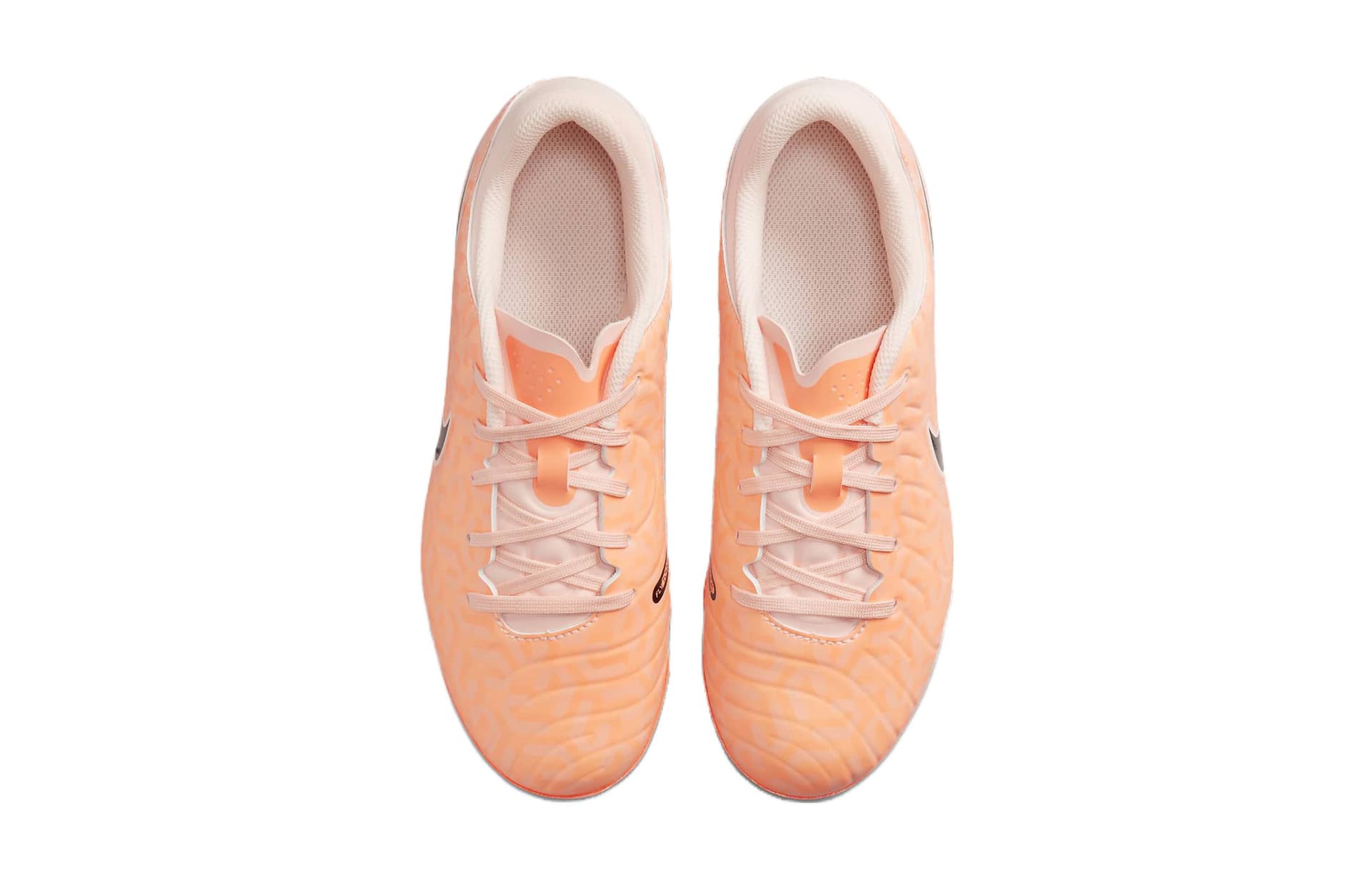 Бутсы Nike Tiempo Legend 10 Устойчивые к истиранию Низкие Футбольные бутсы Апельсин для Детей - изображение 4