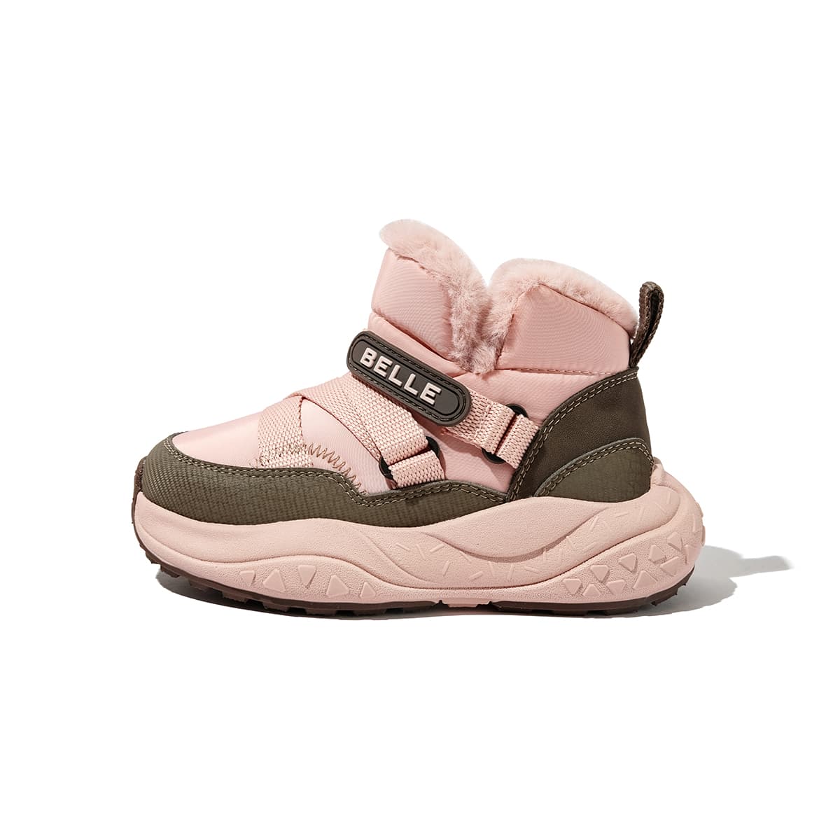 BELLE Детские утепленные сапоги High Top Розовые Kids - изображение 1