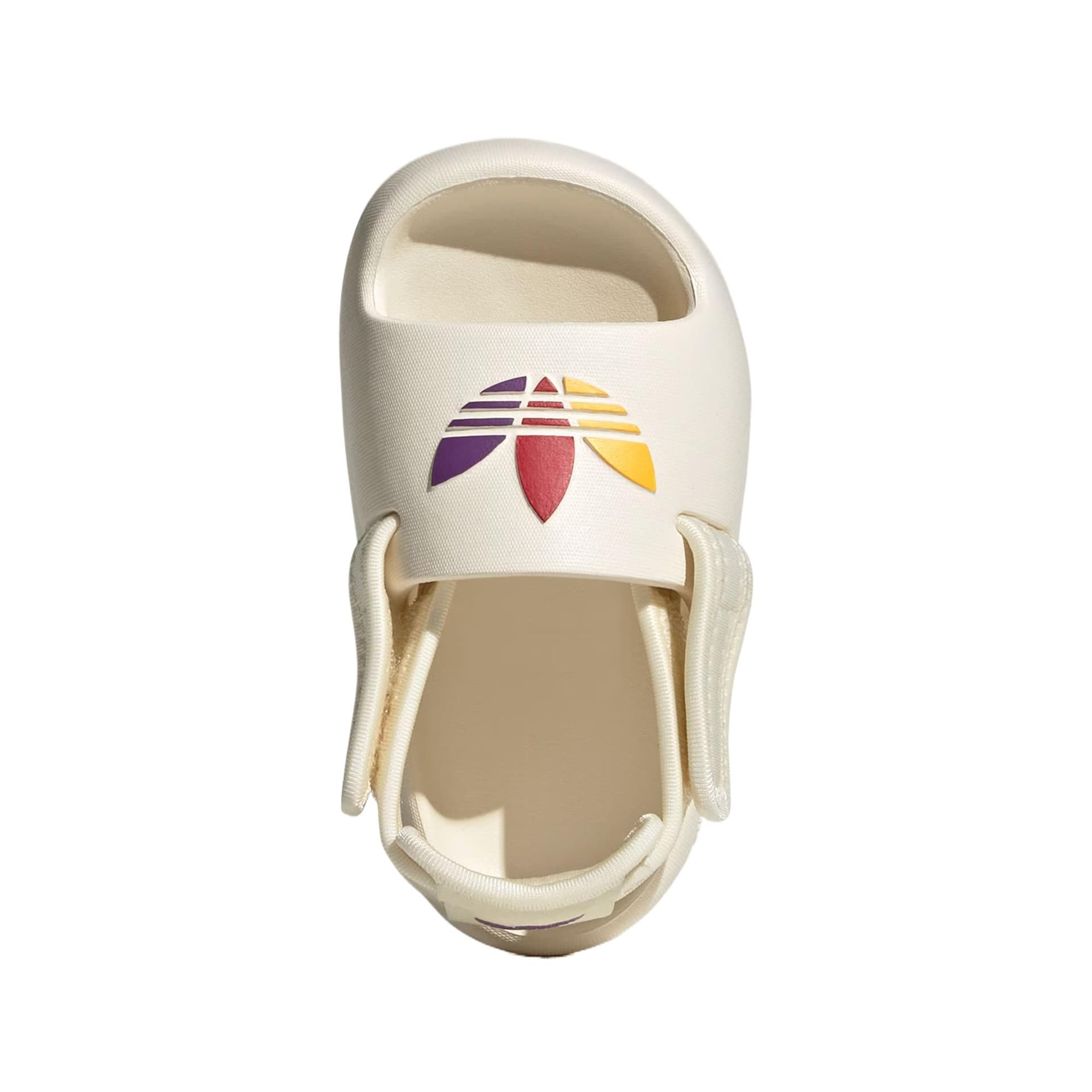 Сандалии Adidas Originals ADIFOM ADILETTE Детские сандалии Сливочный для младенцев и малышей - изображение 5