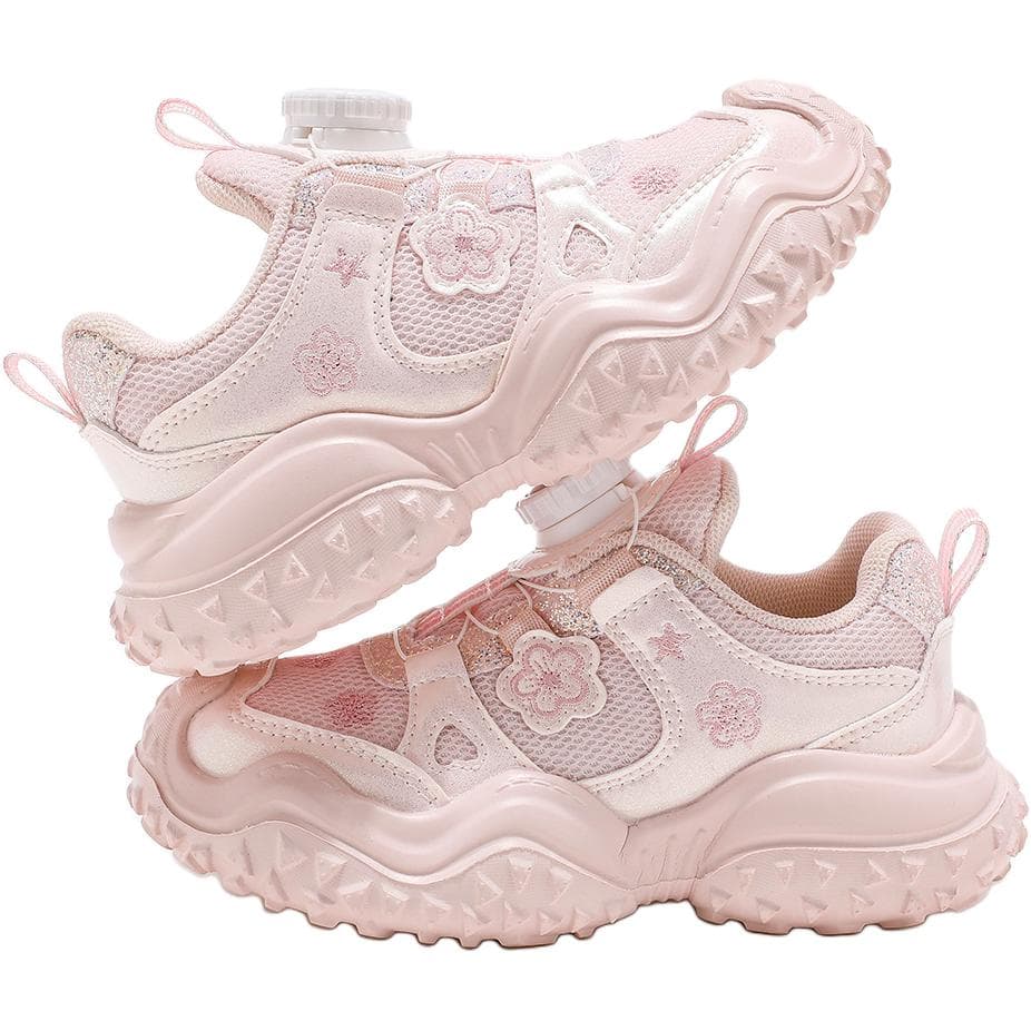 Кроссовки ABC KIDS Синтетическая кожа текстиль Лоу-топы Kids Lifestyle Shoes Розовый Детский - изображение 4