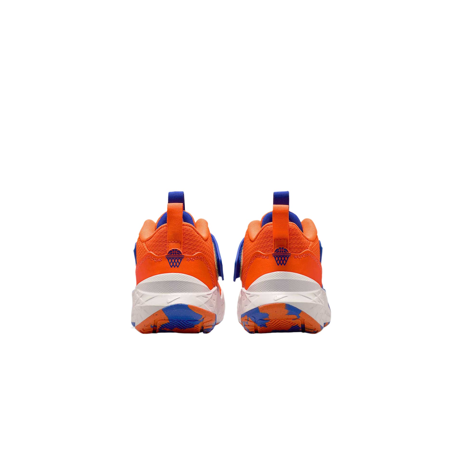 Кроссовки для баскетбола Nike Team Hustle D 12 Low Топ Детские Баскетбольные Кроссовки Голландский Оранжевый Малыш - изображение 5