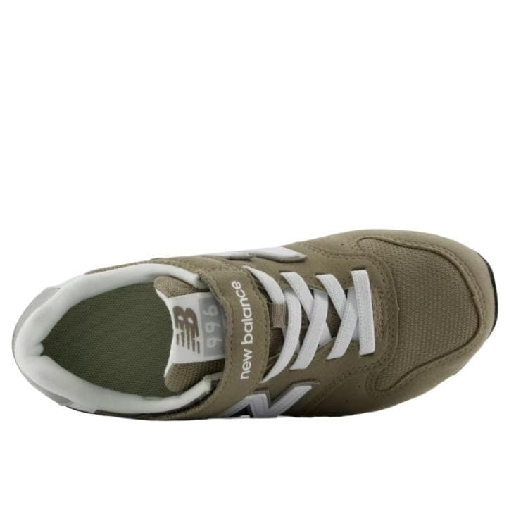 Кроссовки New Balance NB 996 Ткань Устойчивая к истиранию Дышащий Низкий Верх Детская Беговая Обувь Умбра Детская - изображение 2