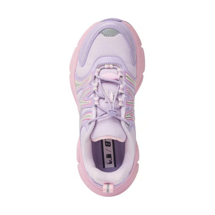 Кроссовки mlb Износостойкий Лоу-топы Kids Lifestyle Shoes Пурпурно-розовый Детский - изображение 4