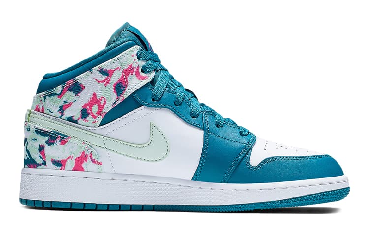 Кроссовки для баскетбола Jordan Air Jordan 1 Mid GS - изображение 4