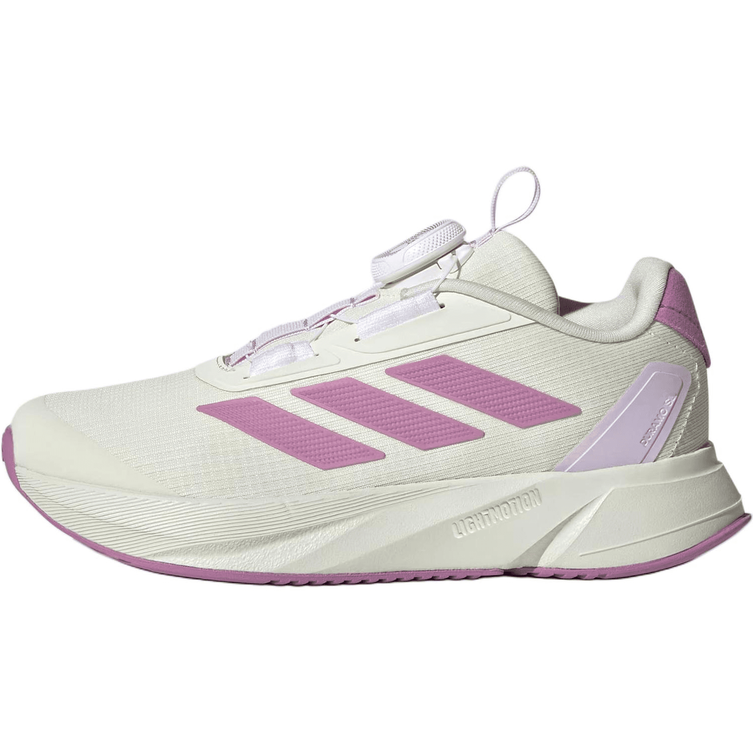 Кроссовки Adidas Duramo Sl Low Кеды Детские Лайфстайл Белый Фиолетовый - изображение 1