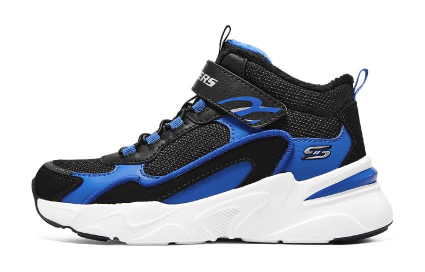 Кроссовки Skechers BOBS BAMINA Anti KICK Anti KICK Детская повседневная обувь Черный Синий Подростки - изображение 1