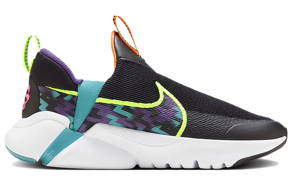 Кроссовки Nike Flex Plus 2 Противоскользящие Амортизирующие Низкие Беговые Кроссовки Черные Унисекс - изображение 2