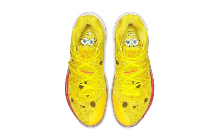 Кроссовки для баскетбола SpongeBob SquarePants x Nike Kyrie 5 5 - изображение 5