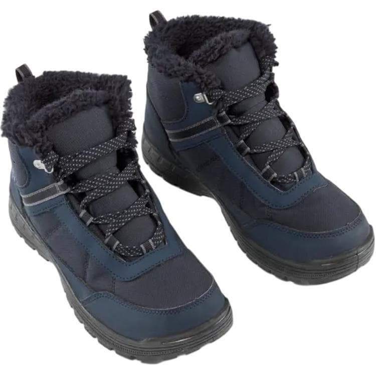 DECATHLON SH100 Противоскользящие Водонепроницаемые Термальные MID Верх Детские ботинки Темно-синий Детский - изображение 3