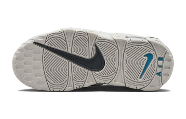 Кроссовки для баскетбола Nike Air More Uptempo Удобные Противоскользящие Устойчивые к истиранию Низкие Баскетбольные Кроссовки Белые Детские - изображение 5