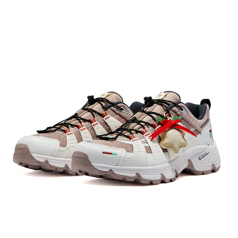 Кроссовки FILA FUSION COMO X Повседневная обувь Мужская Коричневый Белый - изображение 3