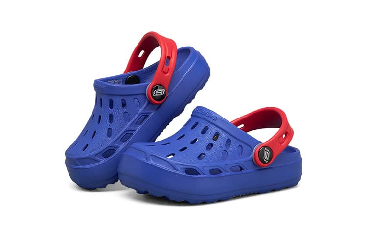Сандалии Skechers Анти-КИК и Дышащие Анти-КИК и Дышащие Детские Сандалии Синие для Детей Возрастом 3-7 Лет - изображение 3