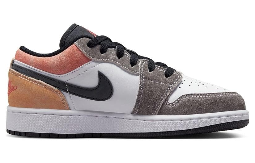 Кроссовки для баскетбола Jordan Air Jordan 1 Low "Magic Amber Sundial" GS - изображение 2