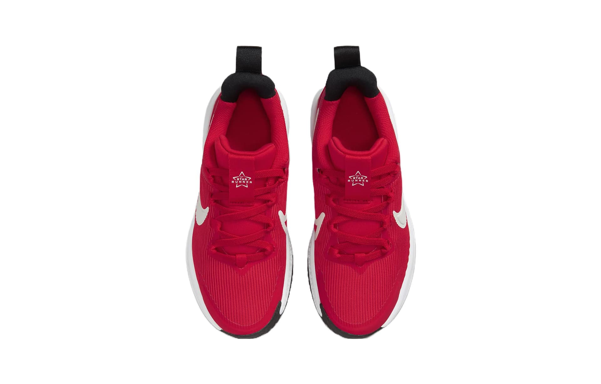 Кроссовки Nike Star Runner 4 PS (PS) Устойчивые к истиранию Низкие Кроссовки для Бега Детские Красные Белые - изображение 4