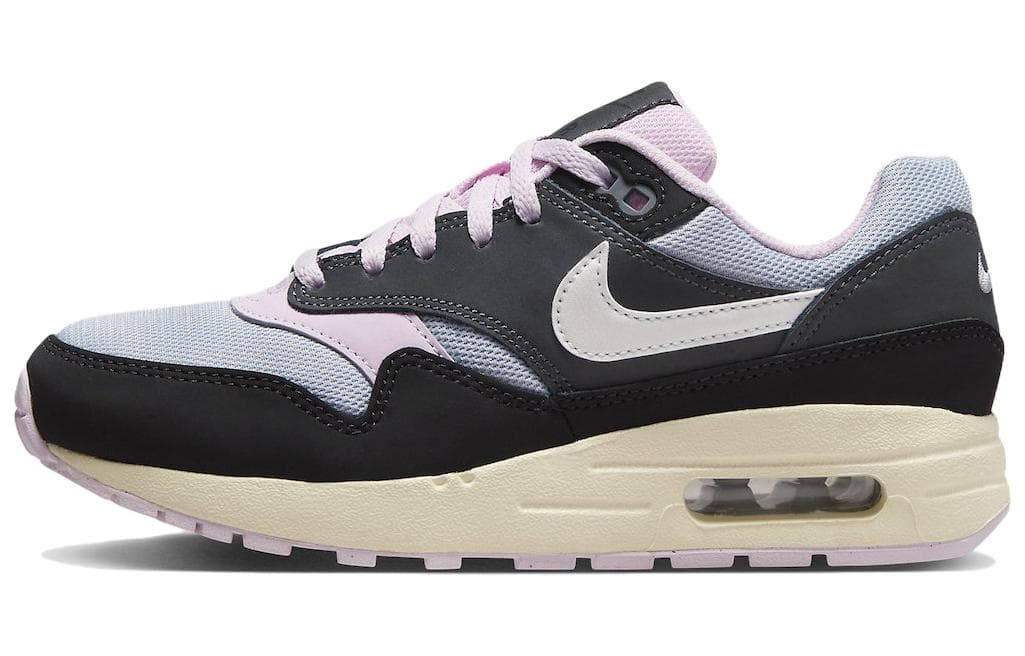 Кроссовки Nike Air Max 1 Low Support Повседневная обувь Розовый Черный Унисекс - изображение 1