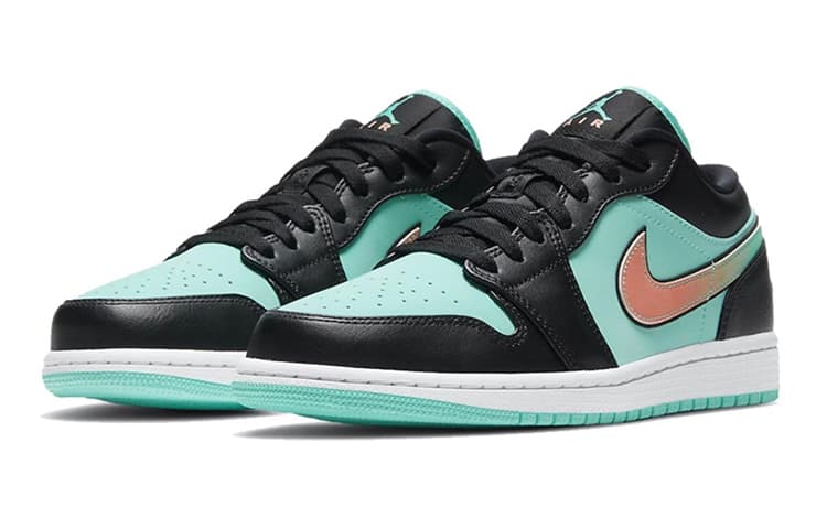 Кроссовки для баскетбола Jordan Air Jordan 1 Low "Tropical Twist" GS - изображение 4