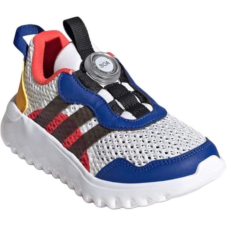 Кроссовки Adidas ActiveFlex BOA 3,0 Дышащий Легкий Амортизирующий Низкий Топ Детская Беговая Обувь Белый Детский - изображение 3