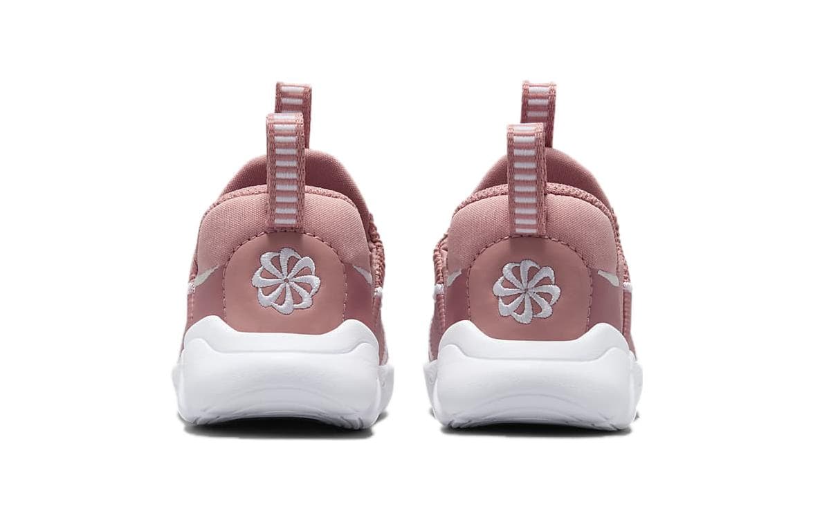 Кроссовки Nike Flex Plus 2 TD Противоскользящая Анти-КИК Низкая Обувь для малышей Красная Черная Белая - изображение 5